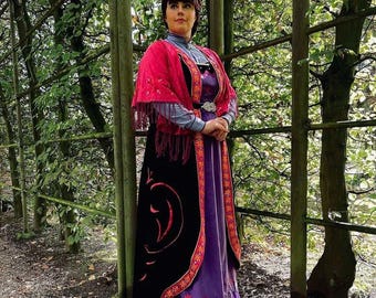gureページ　アナと雪の女王2 イドゥナ　スカーフ　dハロ　コスプレ c4e4471a5e7955174e42d8e0cd81f6