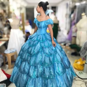 Glinda The Good Witch Wicked Cosplay Gown, Glinda bubble ballgown, Glinda Adult Bubble Costume