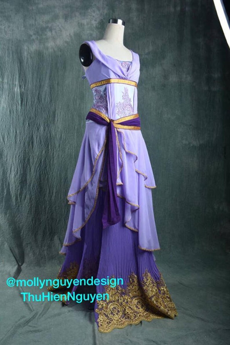 Megara Costume from Hercules Cosplay costume Etsy