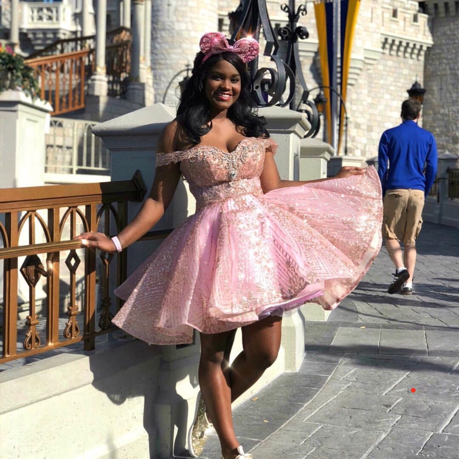Party Dress - Cute Dress - Short Dress - Sparkly Dress - Tea Length Dress