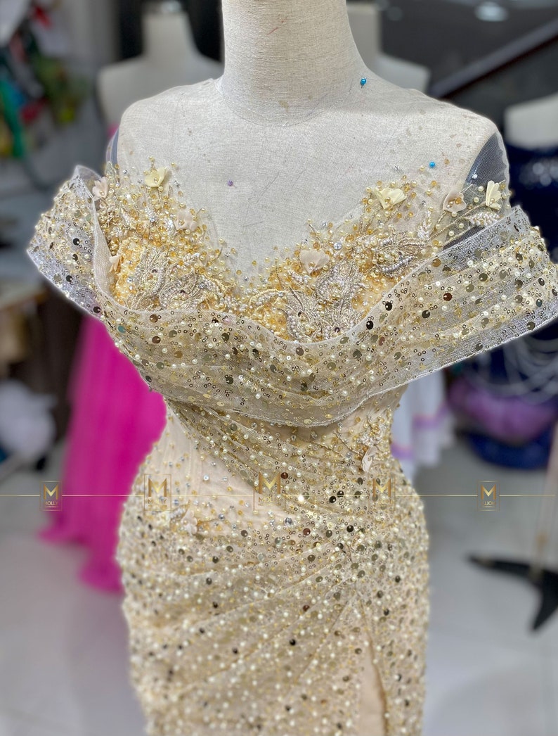 sparkling wedding gowns