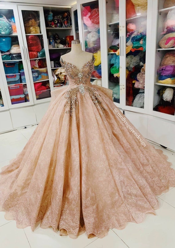 golden yellow debut gown 🥰... - Mark Joseph Sayad Couture | Facebook