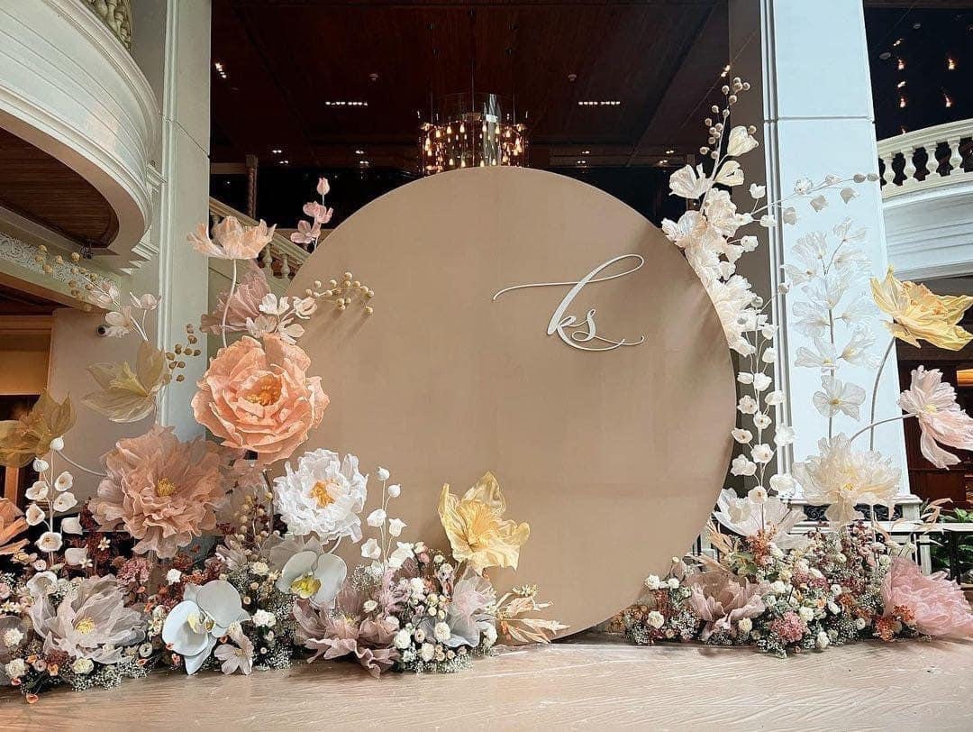 ジャイアントフラワーフルセットオプション、カスタマイズされた花