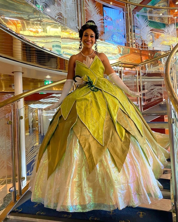 Kralen Tiana jurken Prinses Disney Etsy