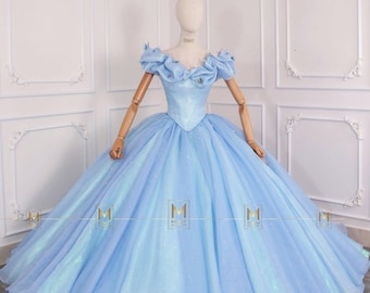 膝丈シンデレラ - シンデレラ風ドレス、 - ショート丈シンデレラ