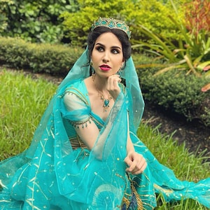 Jasmine Live Action 2019 inspired  - Jasmine Costume - Jasmine Adult Costume - Disney Costume inspired