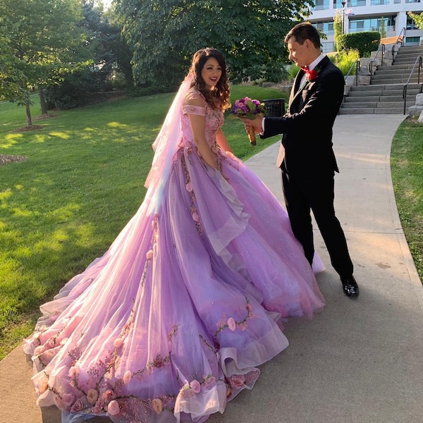 Abito da sposa Rapunzel - Abito da sposa ispirato - Abito da sposa - Abito da ballo