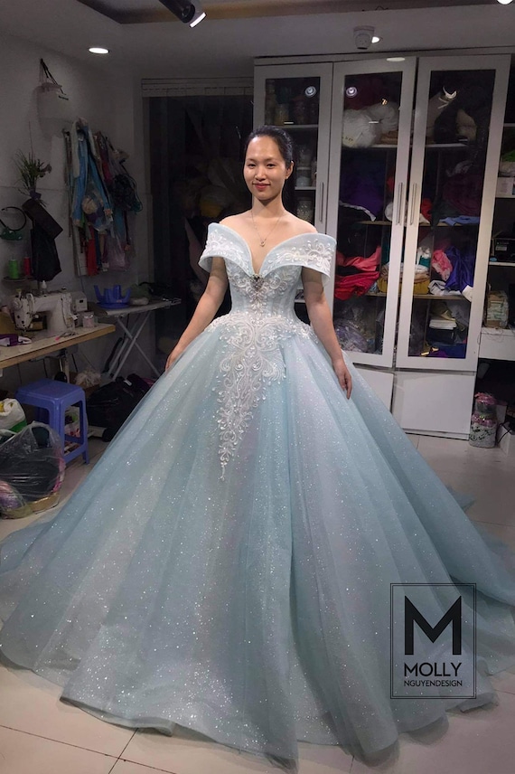 Cinderella Gown Inspired Cinderella Wedding Dress | Etsy