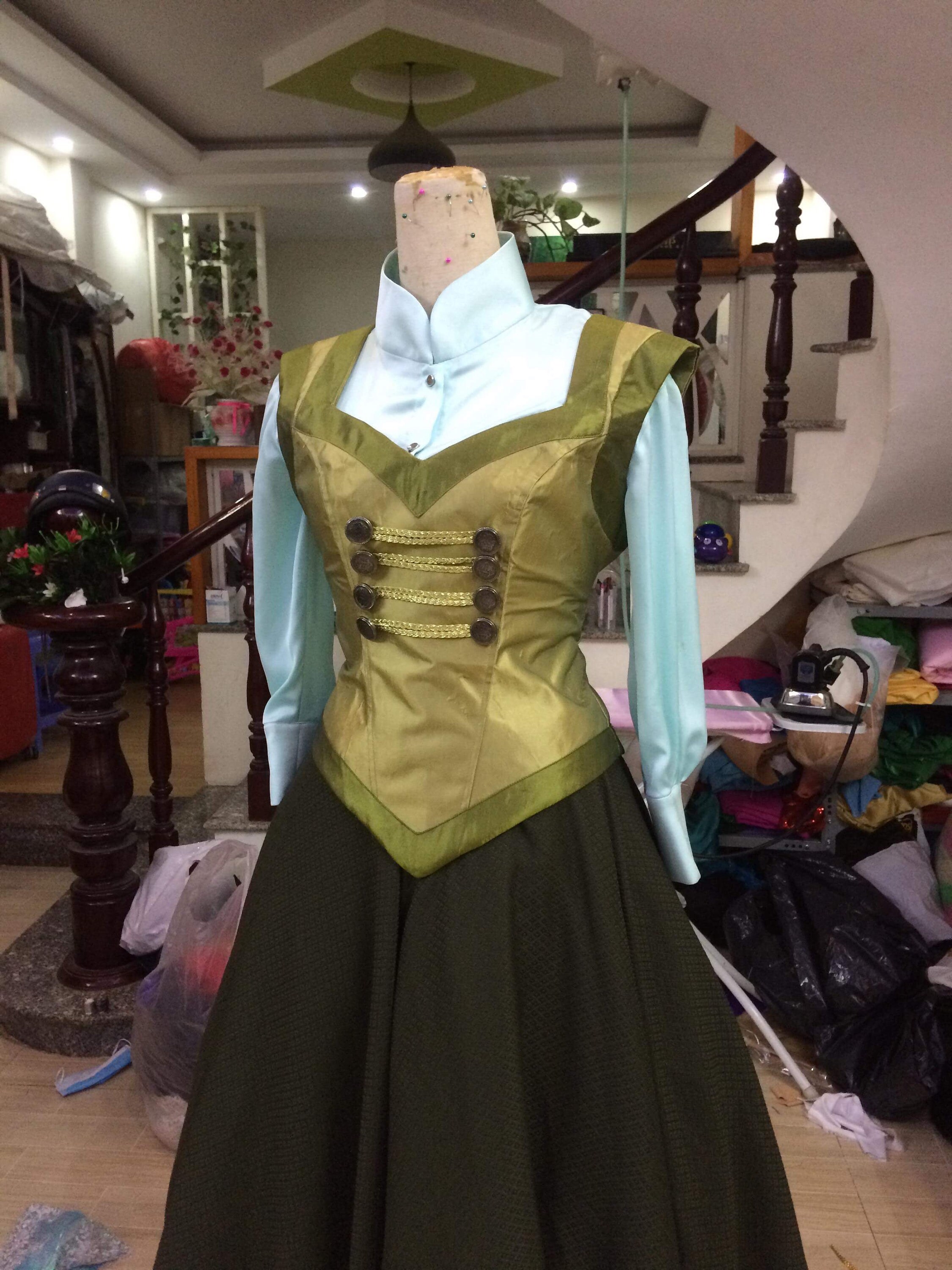 Anna Embroideries - Frozen Costume - Disney Costume - Etsy