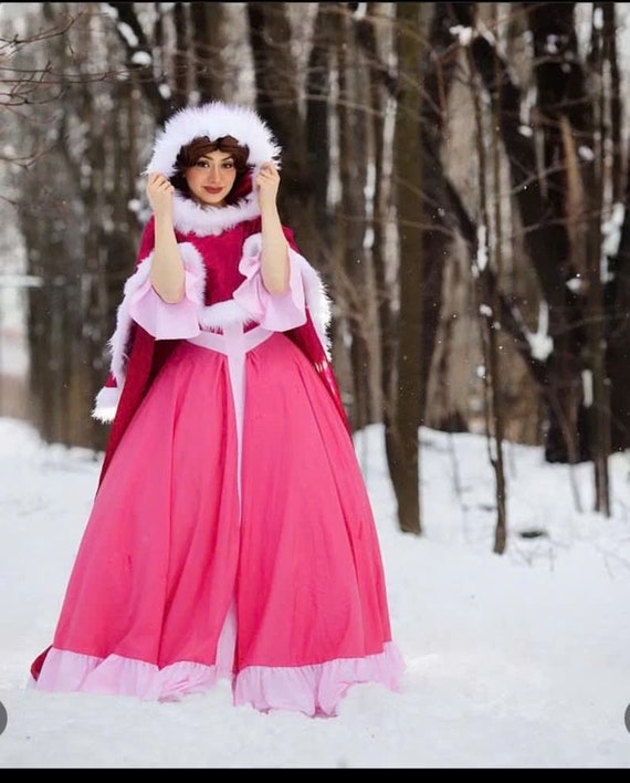 Beauty and the beast pink dress discount