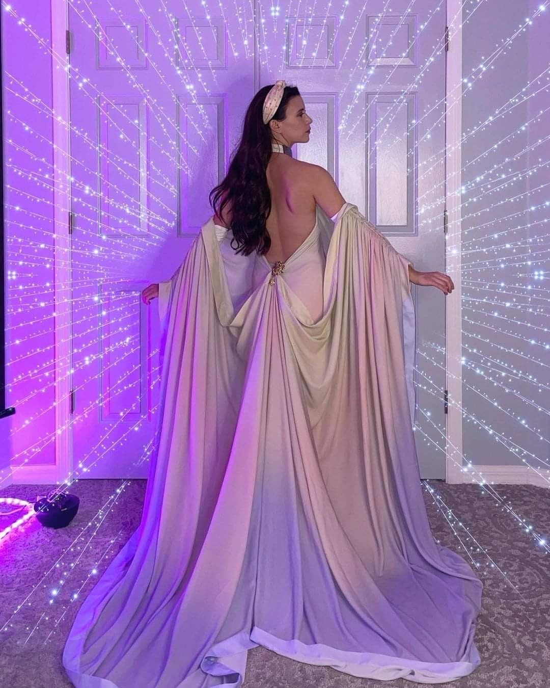 Padme Lake Dress, Padme Adult Gown, Costume Inspired, Stars Wars ...