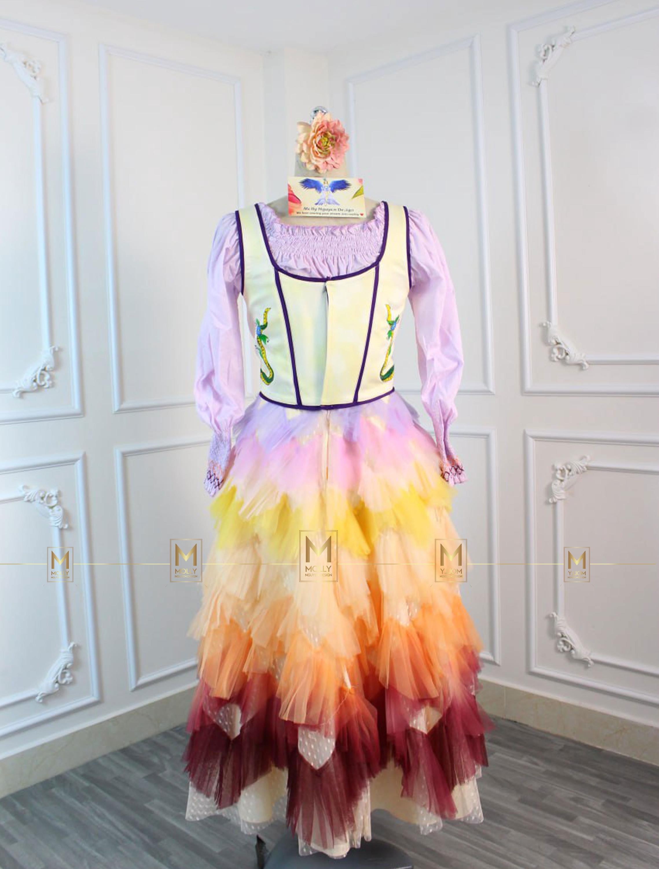 lucy grey rainbow dress Lucy Gray Baird