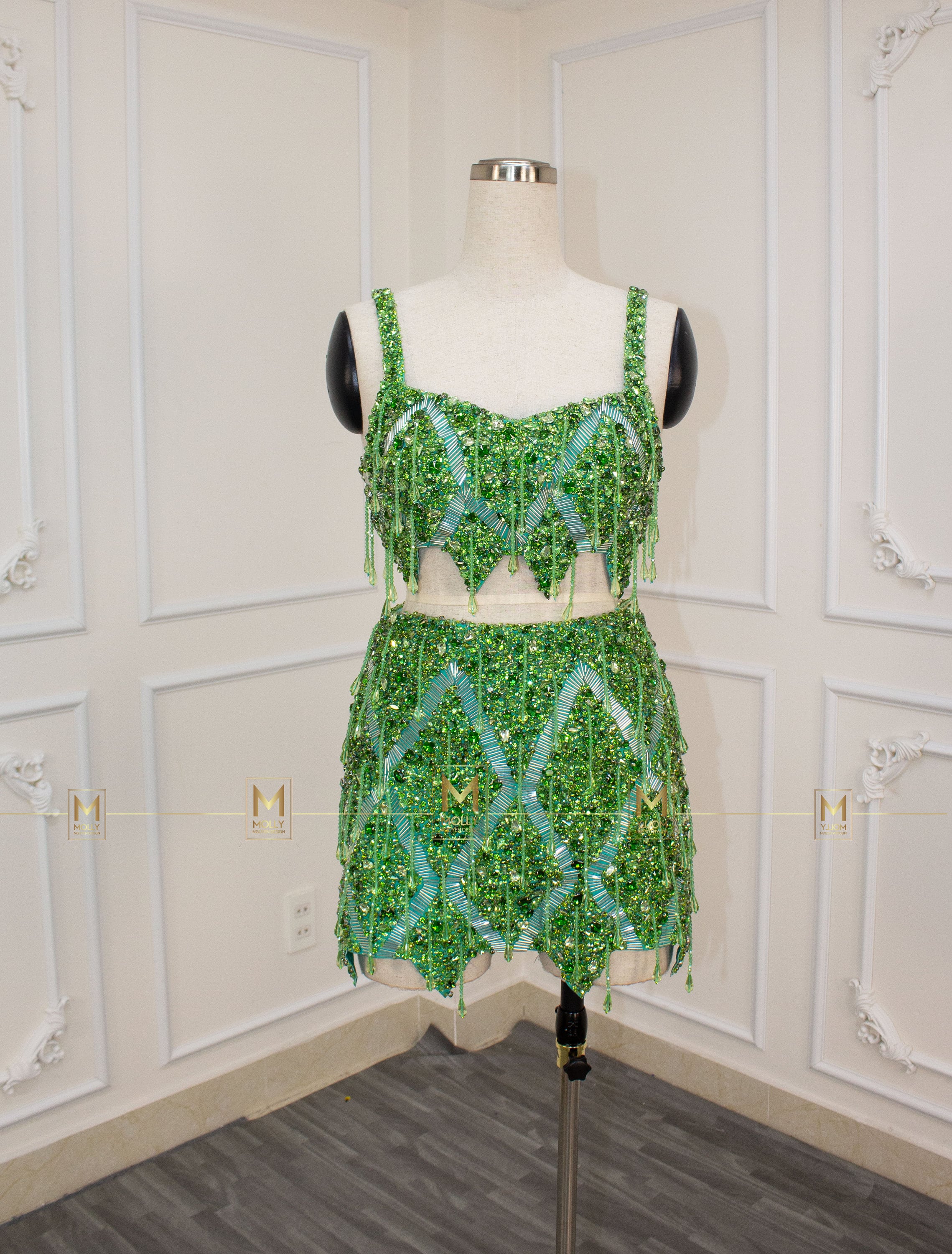 The Green Costume from The Tour inspiration - Cosplay Costume