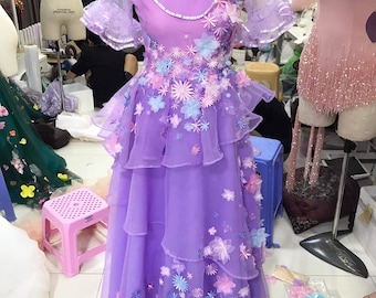 Isabela Madrigal, Isabela Encanto adult costume, Disney Inspired Costume, Isabela DRess,