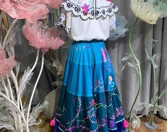 Mirabel Costume - Embroideries Encanto - Mirabel Madrigal - Disney Inspired  Costume - High Quality Mirabel Costume - Etsy