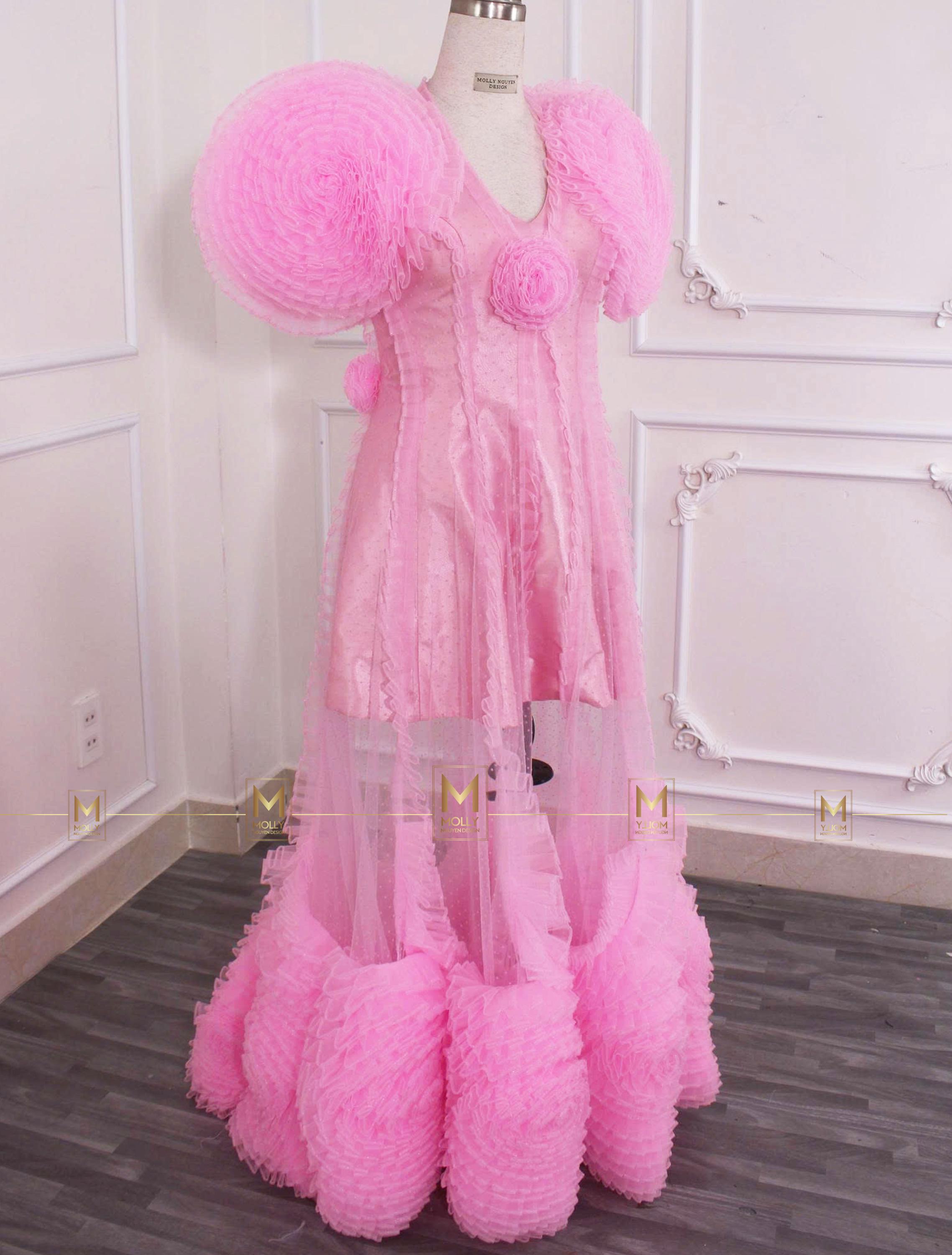 グリンダのピンクのコスチュームコスプレガウン - Etsy 日本