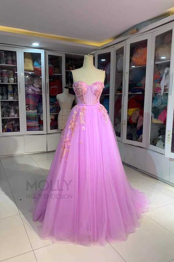 pink dress full skirt Pink Tailored Full Skirt Midi Dress