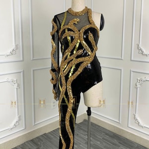 La versión del traje dorado de la reputación de Eras: inspiración para atuendos - Disfraces de cosplay de Taylor