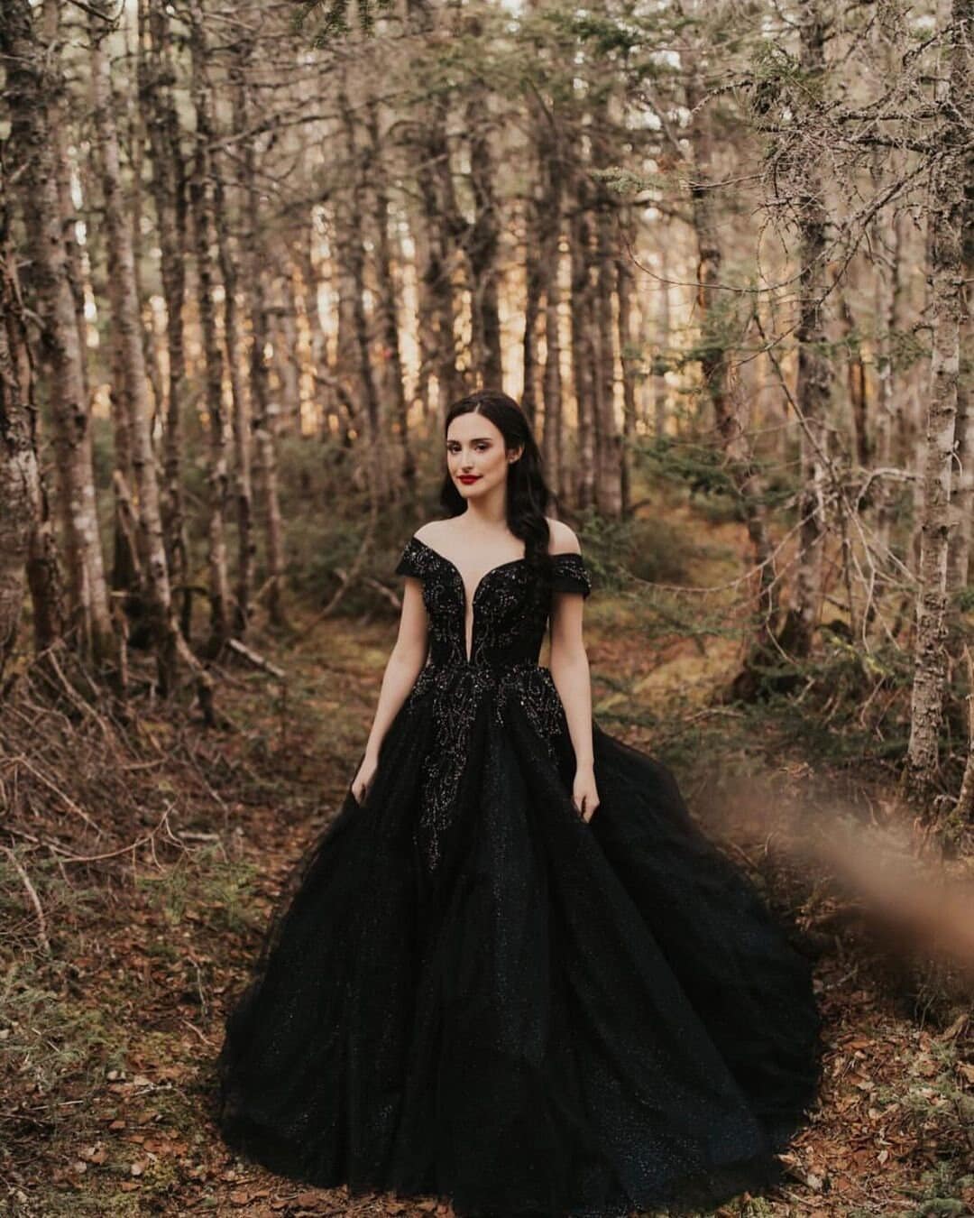 Black Sparkly Dress Black Glitter Dress Gothic Black Dress Black Wedding Dress Offshoulder Sparkle Dress Etsy UK