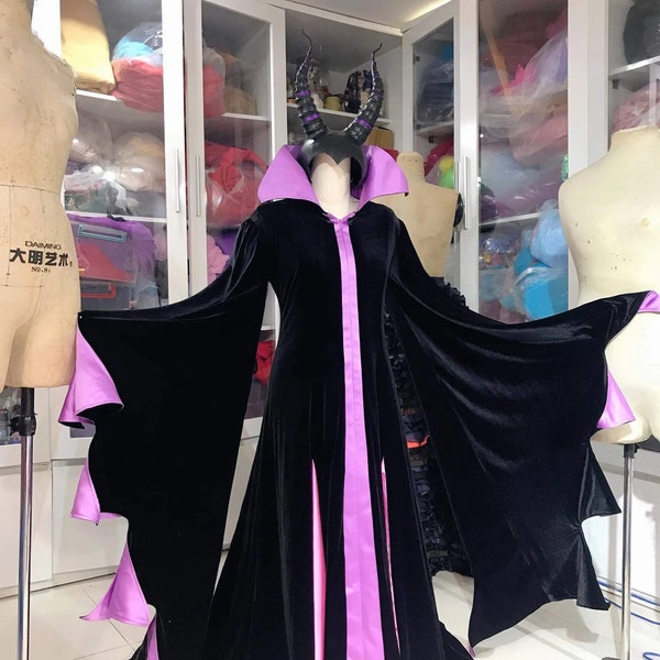 Maleficent Costume, Disney Cosplay Inspired, Cosplay Costume, Movie Maleficent 2 Mistress of Evil Cosplay