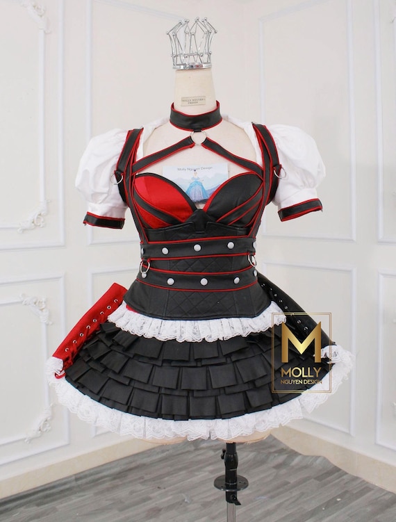 The Harley Quinn Arkham Knight Cosplay Costume - Cosplay Costume
