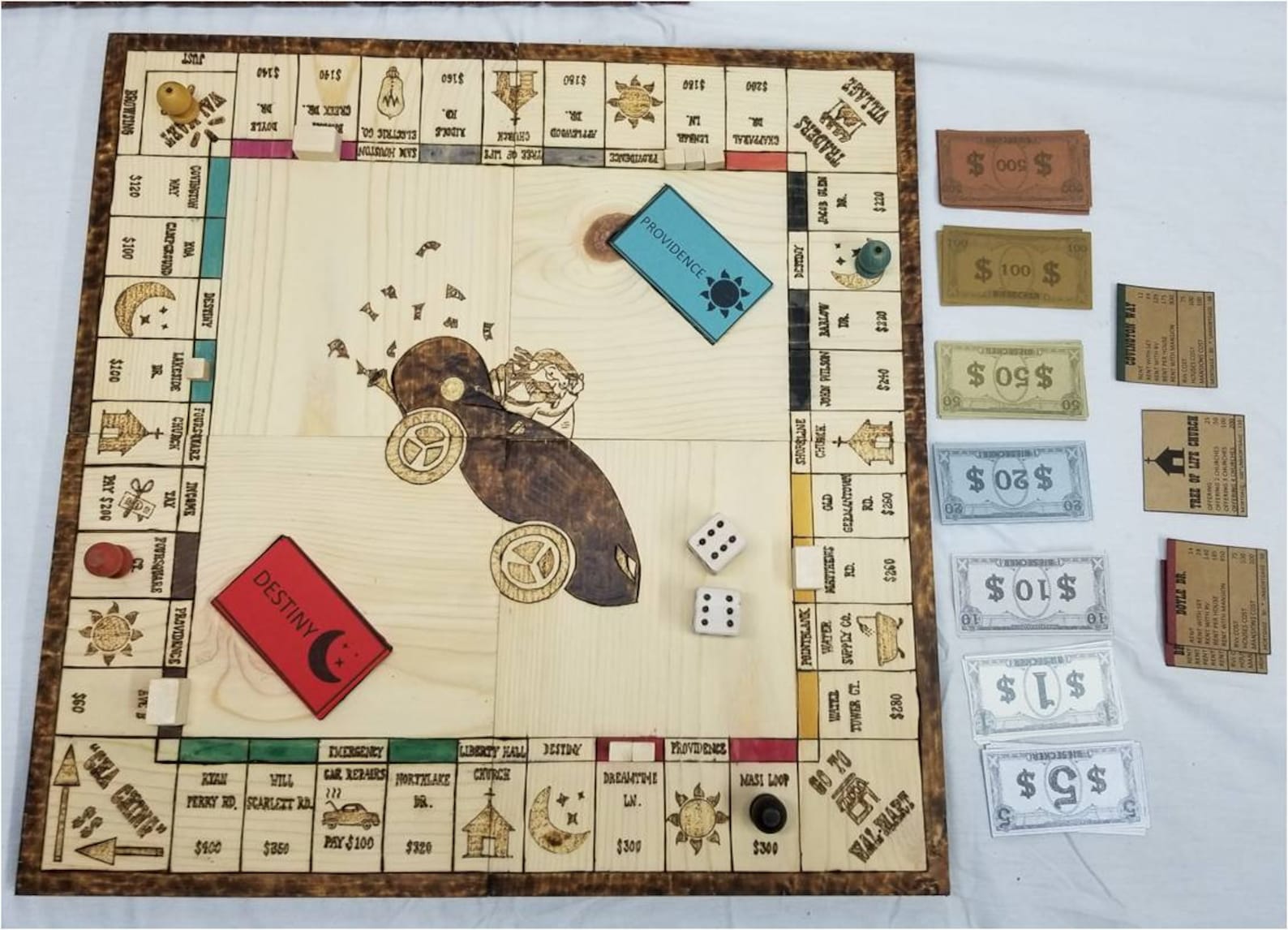 Personalized Custom Monopoly game Custom Catan. custom life Etsy