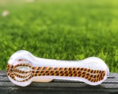Handmade Coral Turquoise Glass Smoking Pipe
