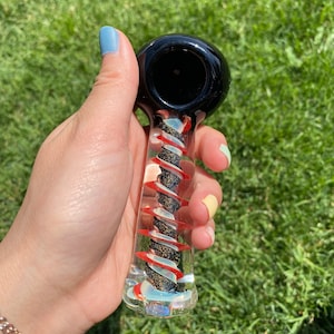 Authentic Dychro Swirl Glass Art