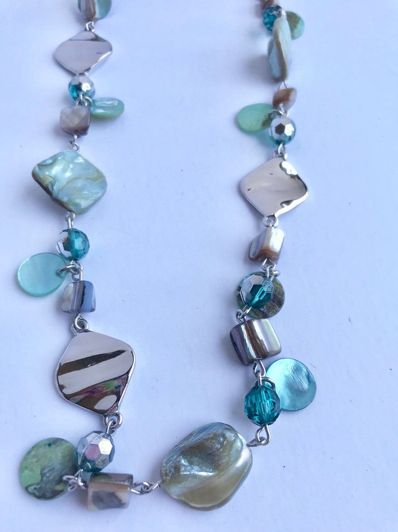 Mermaid scales necklace
