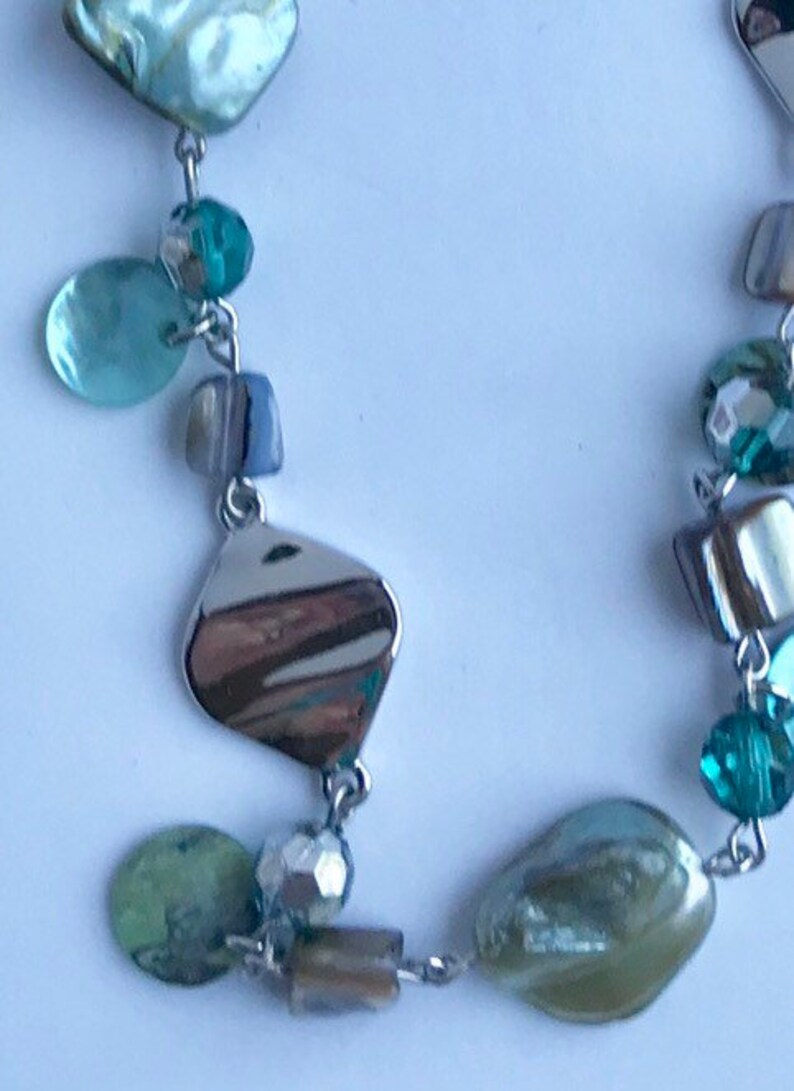 Mermaid scales necklace