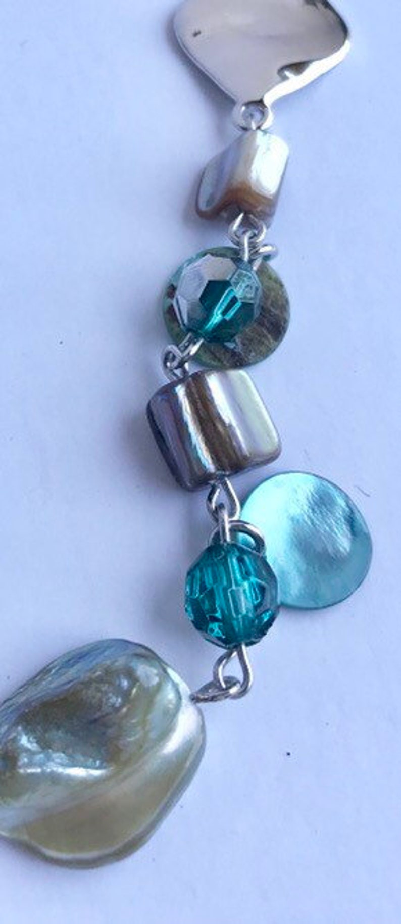 Mermaid scales necklace