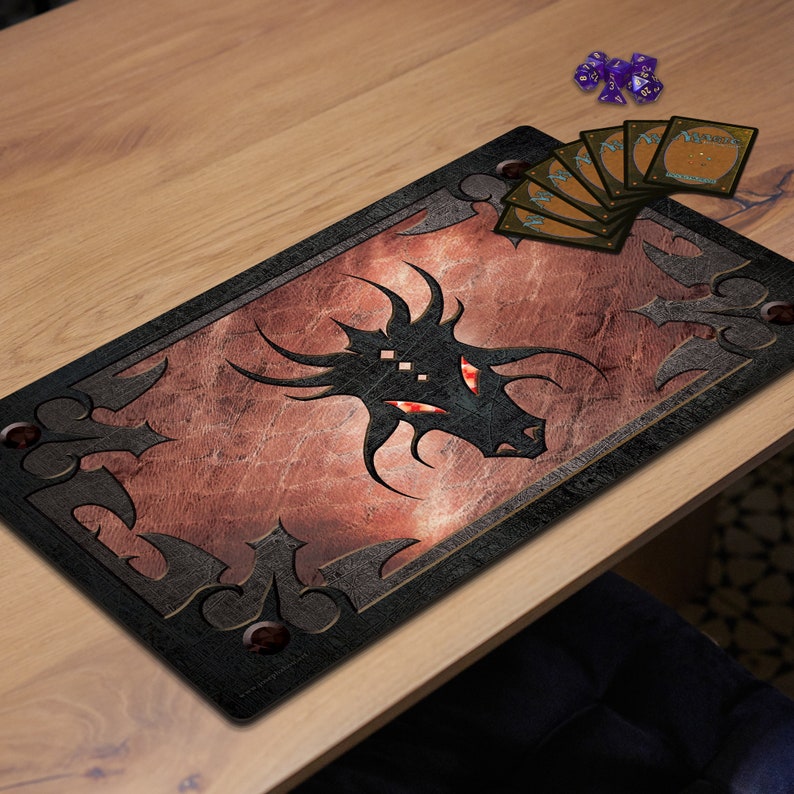 Mtg Playmat, Dragon Playmat, Magic the Gathering Playmat, Giant