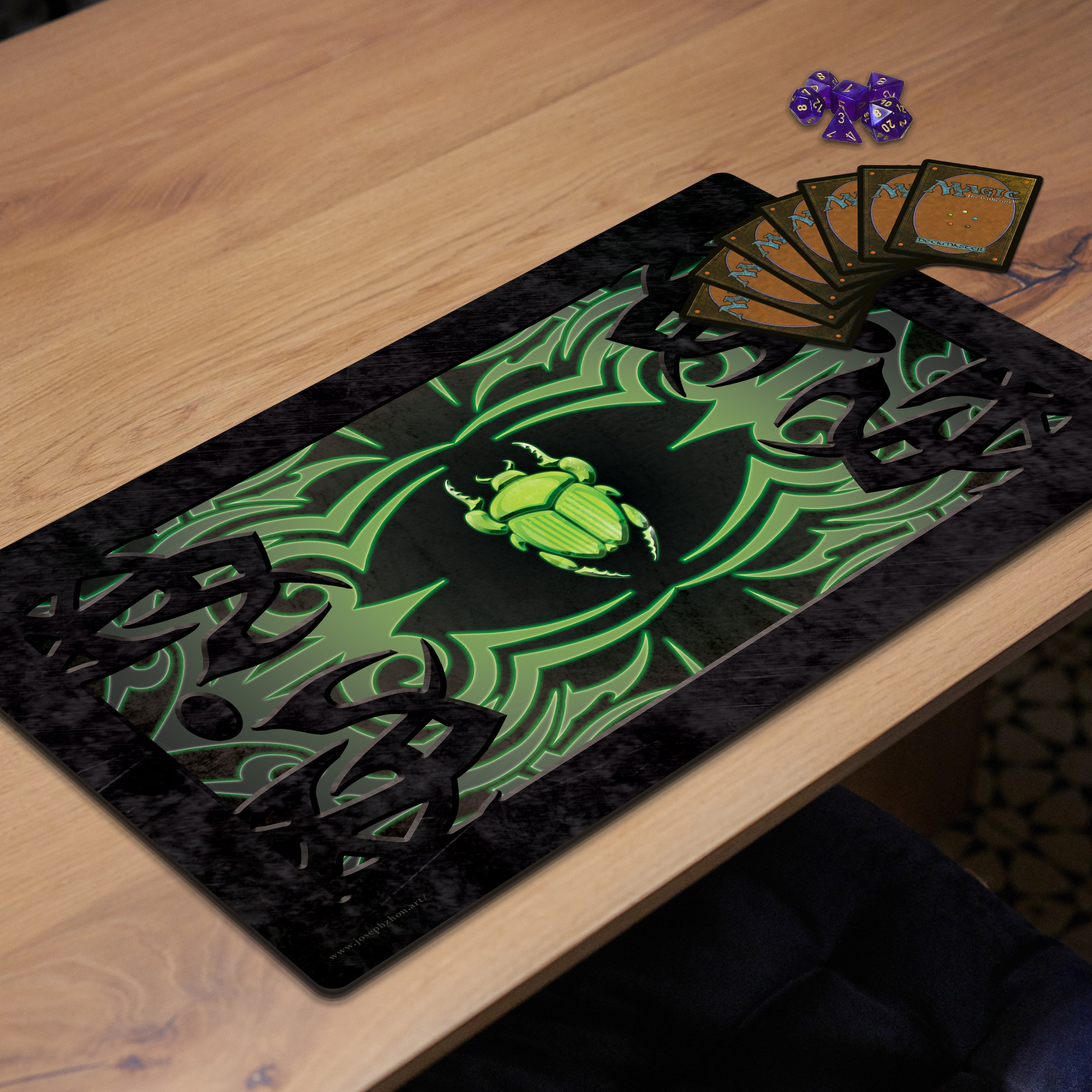 Mtg Playmat, Golgari Playmat, Magic the Gathering Playmat, Giant