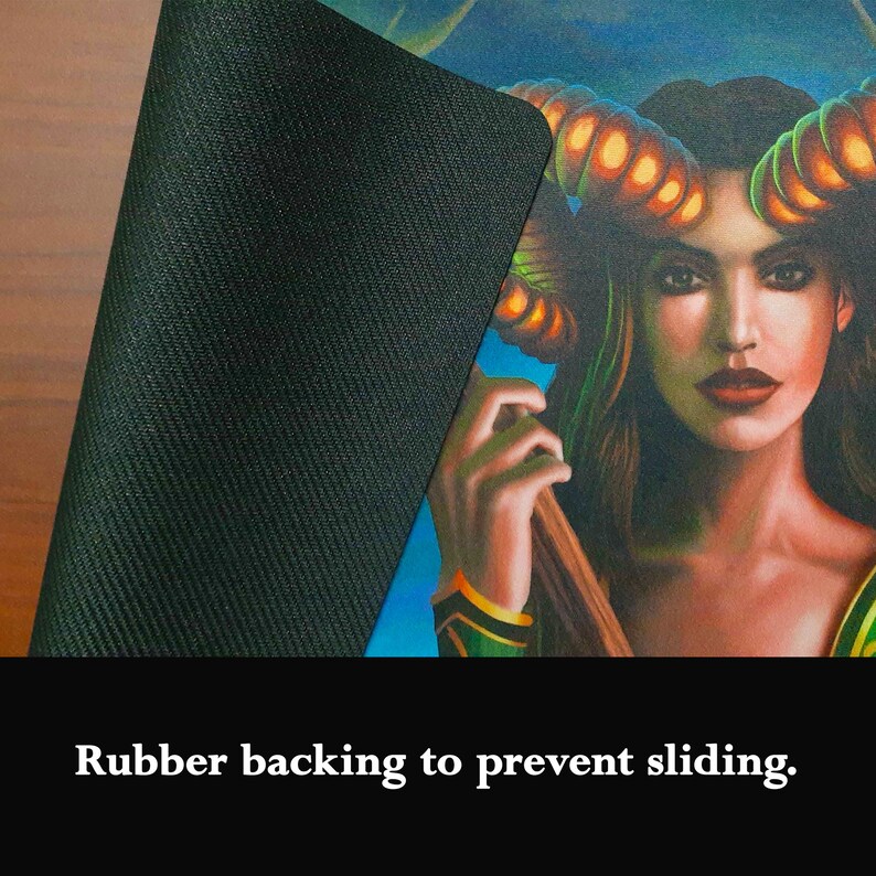 Drow Elf Playmat MTG Playmat Large Desk Mat Gaming Mousepad Etsy