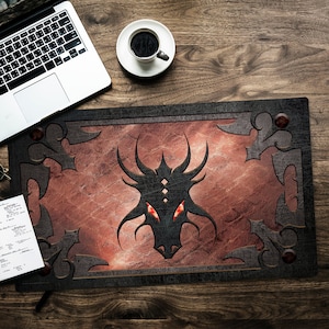 Mtg Playmat, Dragon Playmat, Magic The Gathering Playmat, Giant Mousepad, Playmat Magic, DnD Playmat, Dungeons and Dragons Playmat