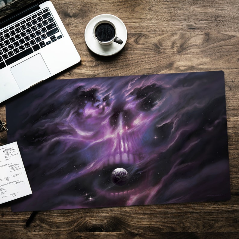 Mtg Playmat Skull Playmat Magic the Gathering Playmat Giant Etsy