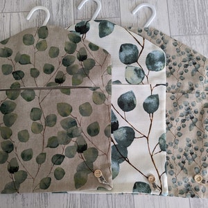 Peg Bag - Eucalyptus on Linen (3 designs available)