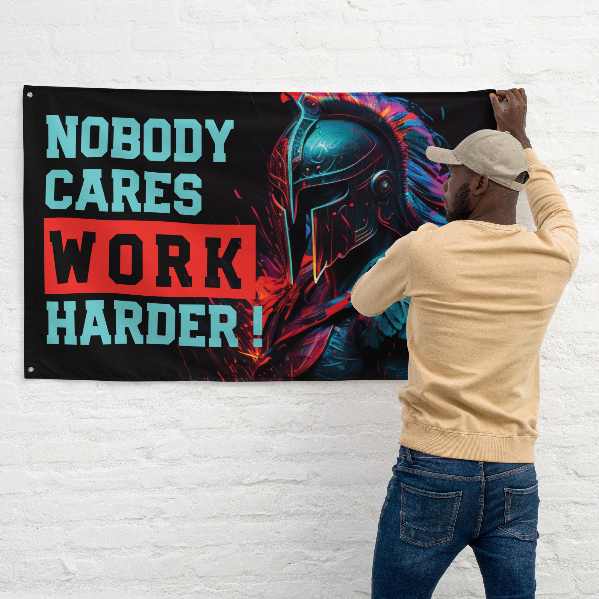 Gym Flag Work Out Motivation Gym Flags Motivational Flag - Etsy