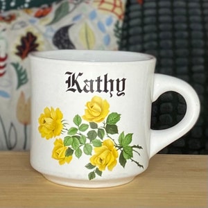 vintage kathy grandma teacher glen reg connie vip bev bonnie lorna tea coffee mug cup
