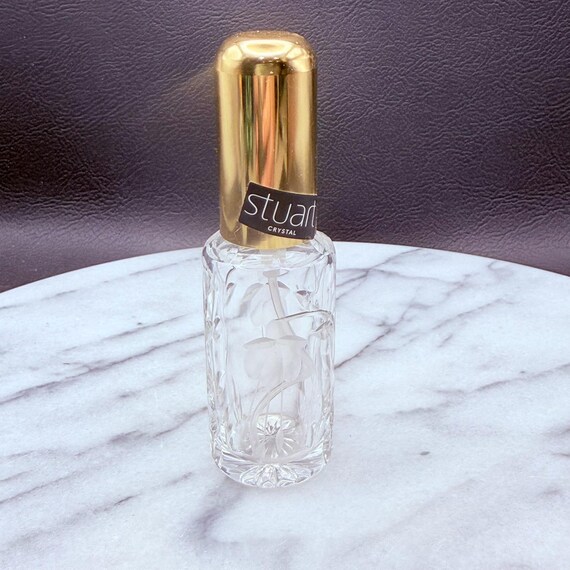 STUART CRYSTAL perfume atomizer refillable NEW - image 2