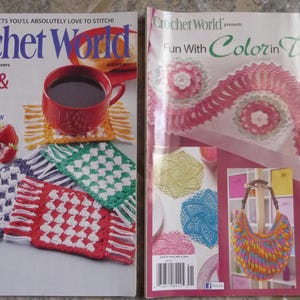 Two Crochet World Magazines