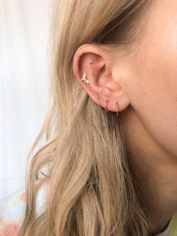 9ct gold body jewellery