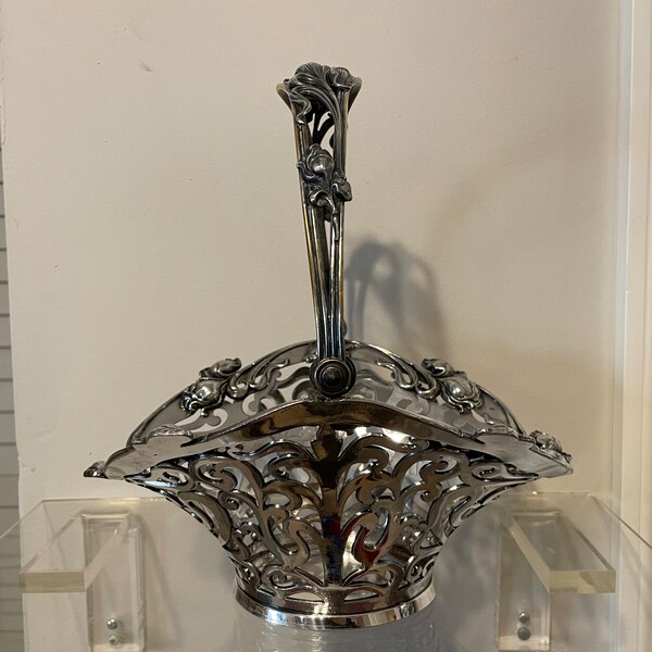 Derby Silver Brides Basket Etsy