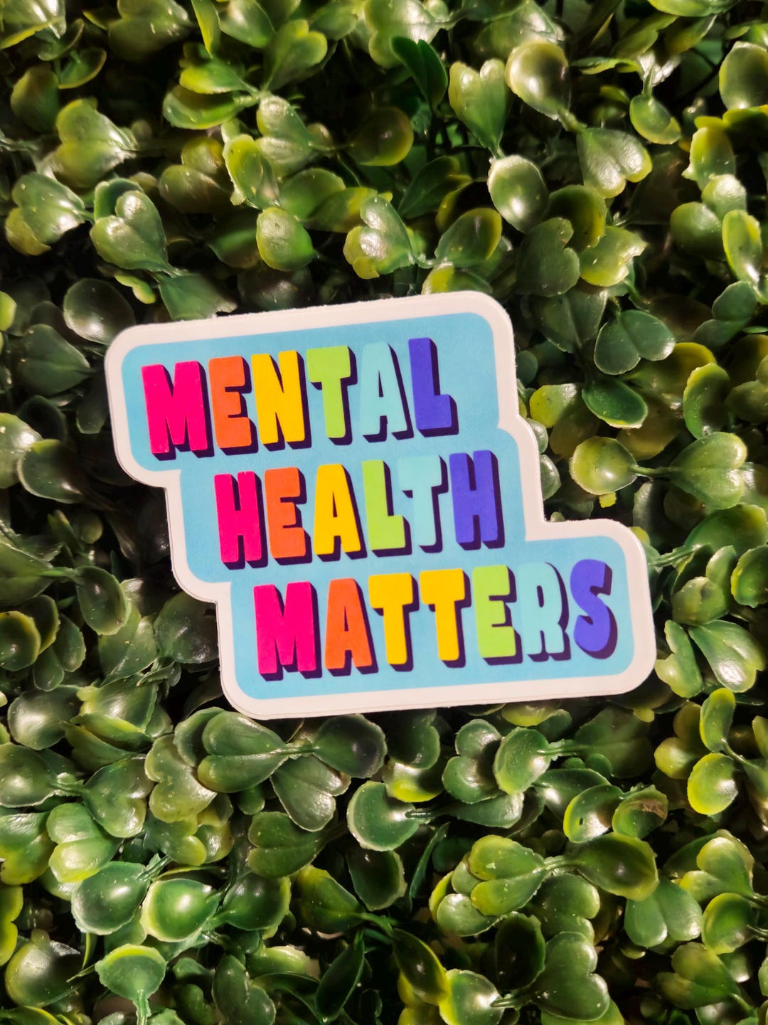 Mental Health Matters Sticker / Die-cut Vinyl Sticker - Etsy