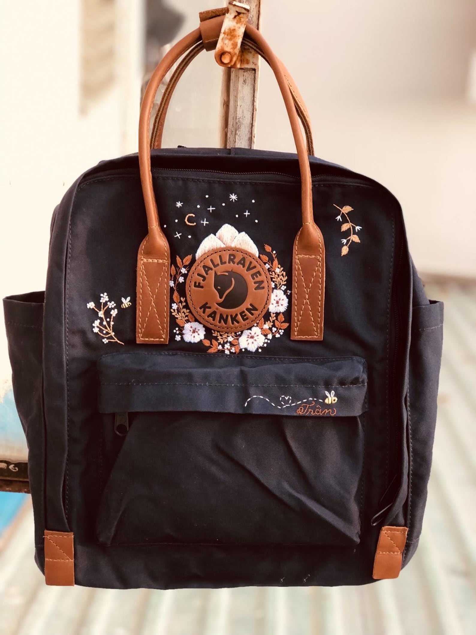 Personalization Embroidered Kanken Backpack Kanken Custom Embroidered