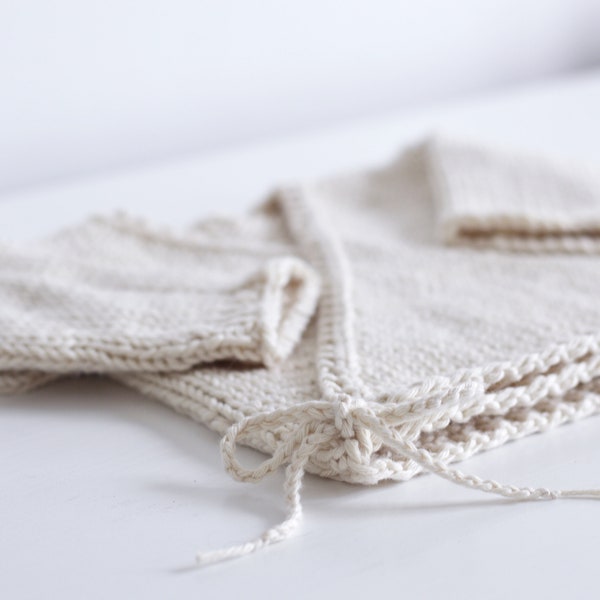 Brassière bébé, brassière laine, brassière mérinos, brassière tricot, brassière bébé tricot, layette laine, layette fait main, tricot bébé