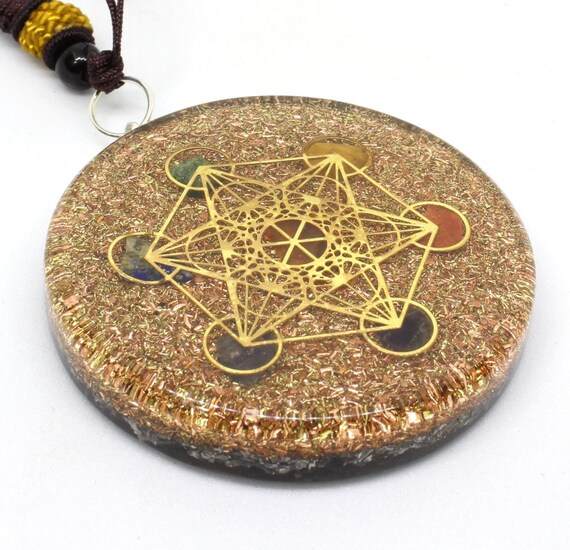 collier Orgone; Lorgonite; Collier; pendentif arbre de vie protection