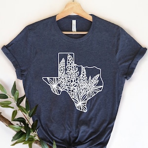 Texas State Bluebonnets, Texas Shirt, State Shirts, Texas Home Tshirt, Love Texas Tshirt, Texas Pride Shirt, Texas Pride, Texas Girl Shirt