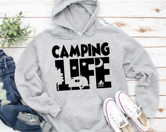 Camping Hoodie Etsy