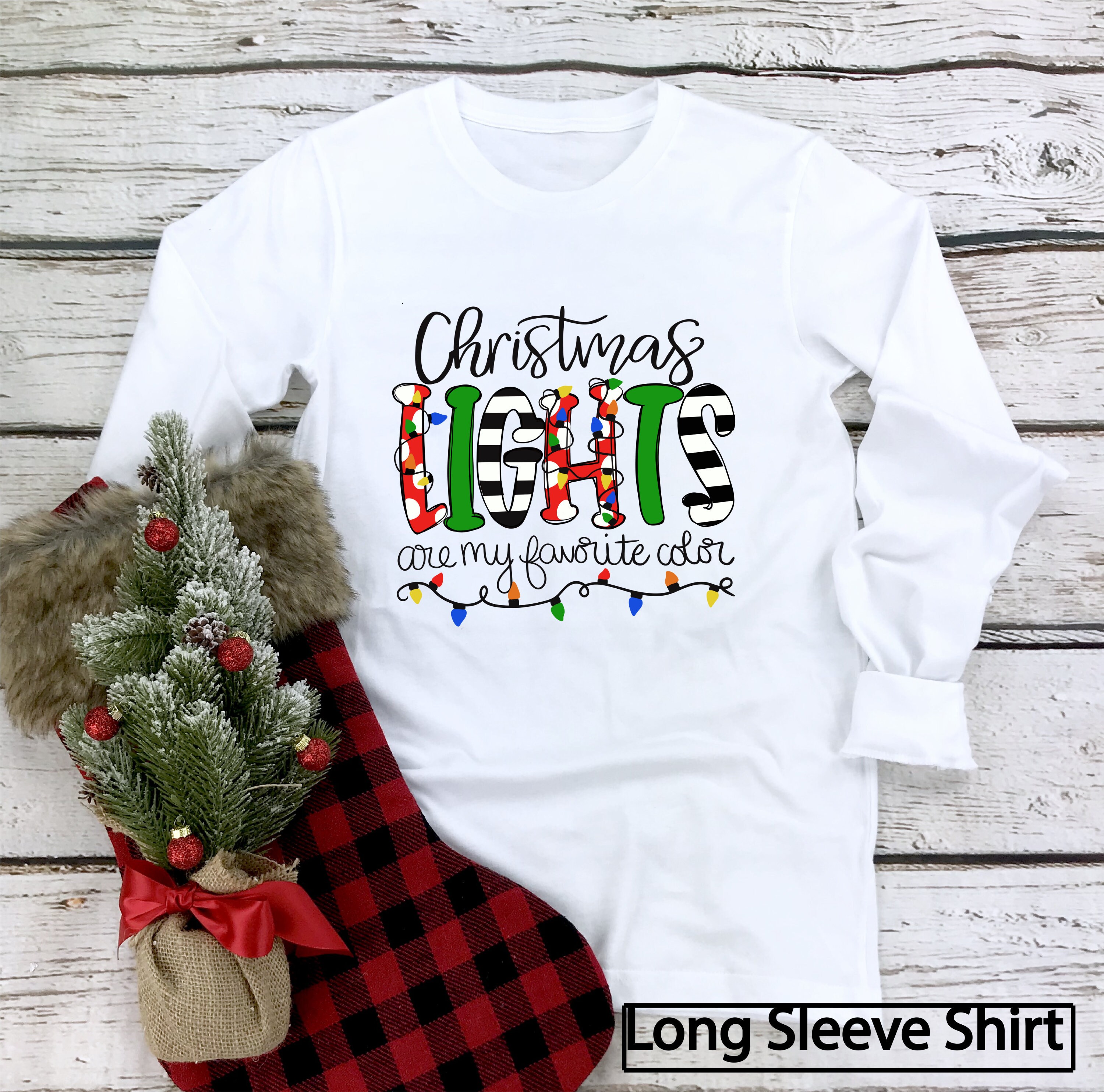 Long Sleeve Shirt Women Christmas 